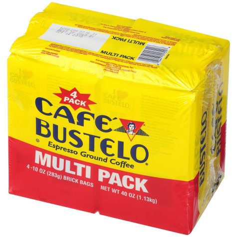 (image for) Cafe Bustelo Ground Coffee (10 oz. 4 pk.) - Click Image to Close